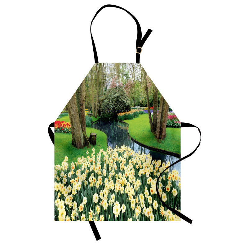 No Pattern Bib Apron