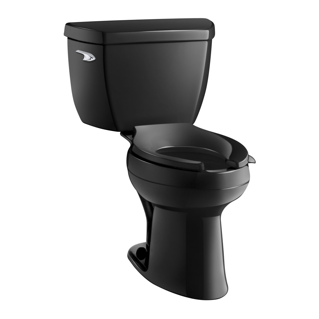 Highline Two-Piece Elongated 1.6 GPF Toilet with Pressure Lite Flush Kohler 