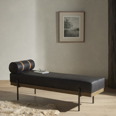 Giorgio Leather Bench