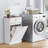 13.2'' W Tilt Out Trash Cabinet,Pet Proof Trash Can, Wood Laundry Cabinet(Not include trash can)-109743466