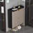 Black Manufactured wood Shoe Storage