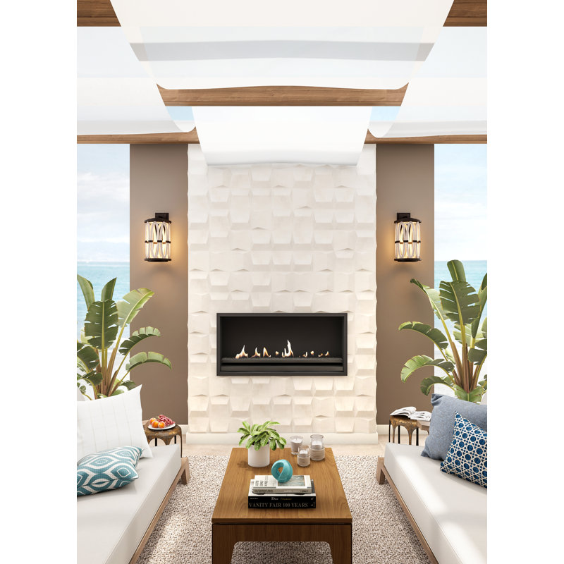 Applique murale Belmont pour l'extérieur Belta Kalco, H 24 po x l 15 po x P 12,5 po