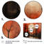 «Coral Black Mexico Art the Fall IV», reproduction sur toile-1383113095-1383113094