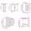 Lucca Kitchen Cabinet Set Lucca-639326562