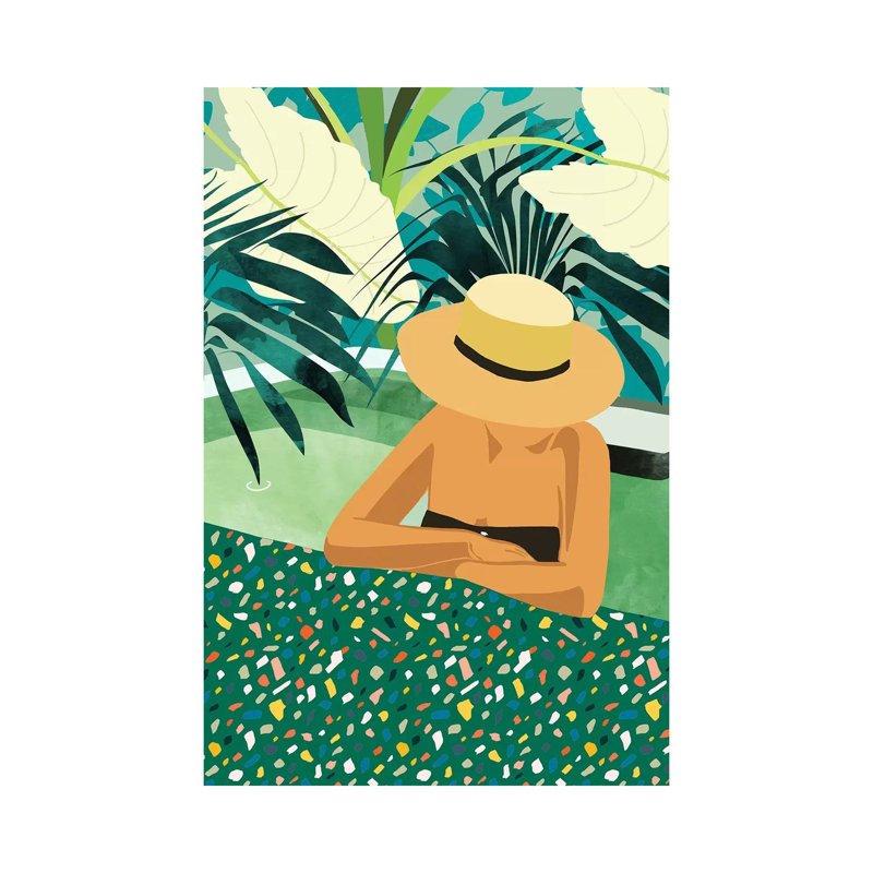 Chill - impression sur toile tendue, H 18 po x l 12 po x 1,5 po