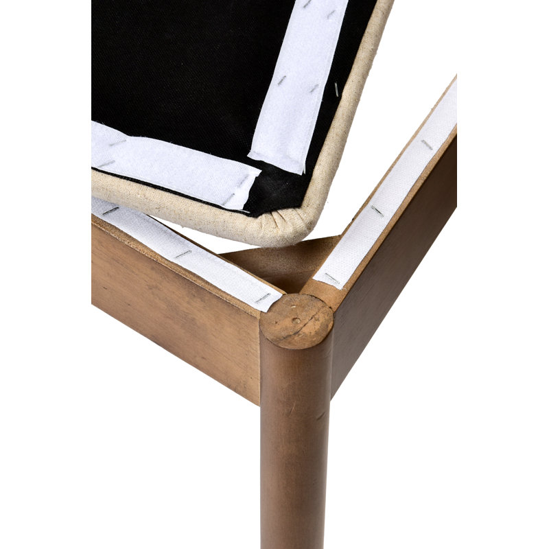 Chaise d'appoint Helina, Teinté brut