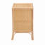 Table de chevet avec tablette intérieure