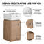 Ensemble de meuble-lavabo simple 12 po Ahders-94086507
