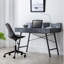 Leonhard Metal Base Computer Desk-914082827