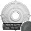 Médaillon de plafond H 18 po x l 18 po x P 0,625 po Attica-73157404