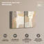 Ensemble de décorations murales bohème Sunwashed Clay-1099537226-1099537220