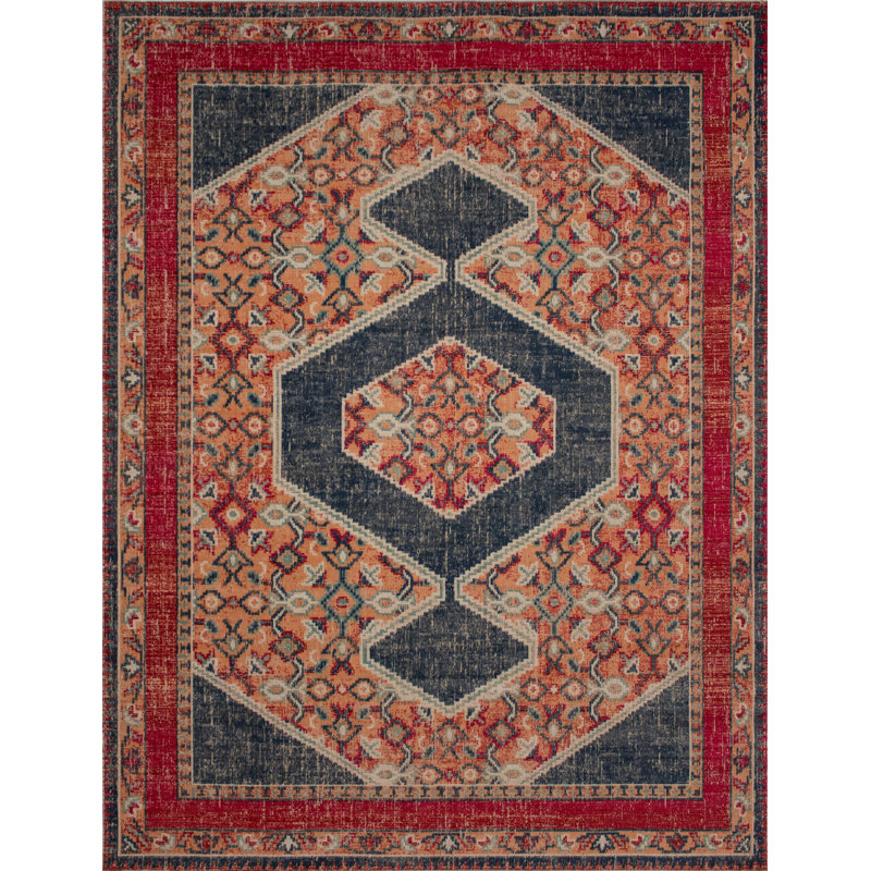 Shantae Oriental Indoor Rug, Rectangle 5'3" x 7'6"