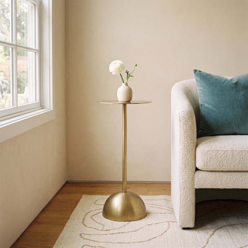 Side Table, Gold