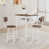 Brun foncé / blanc