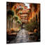 Hacienda espagnole - art mural moderne espagnol en acrylique-101504768
