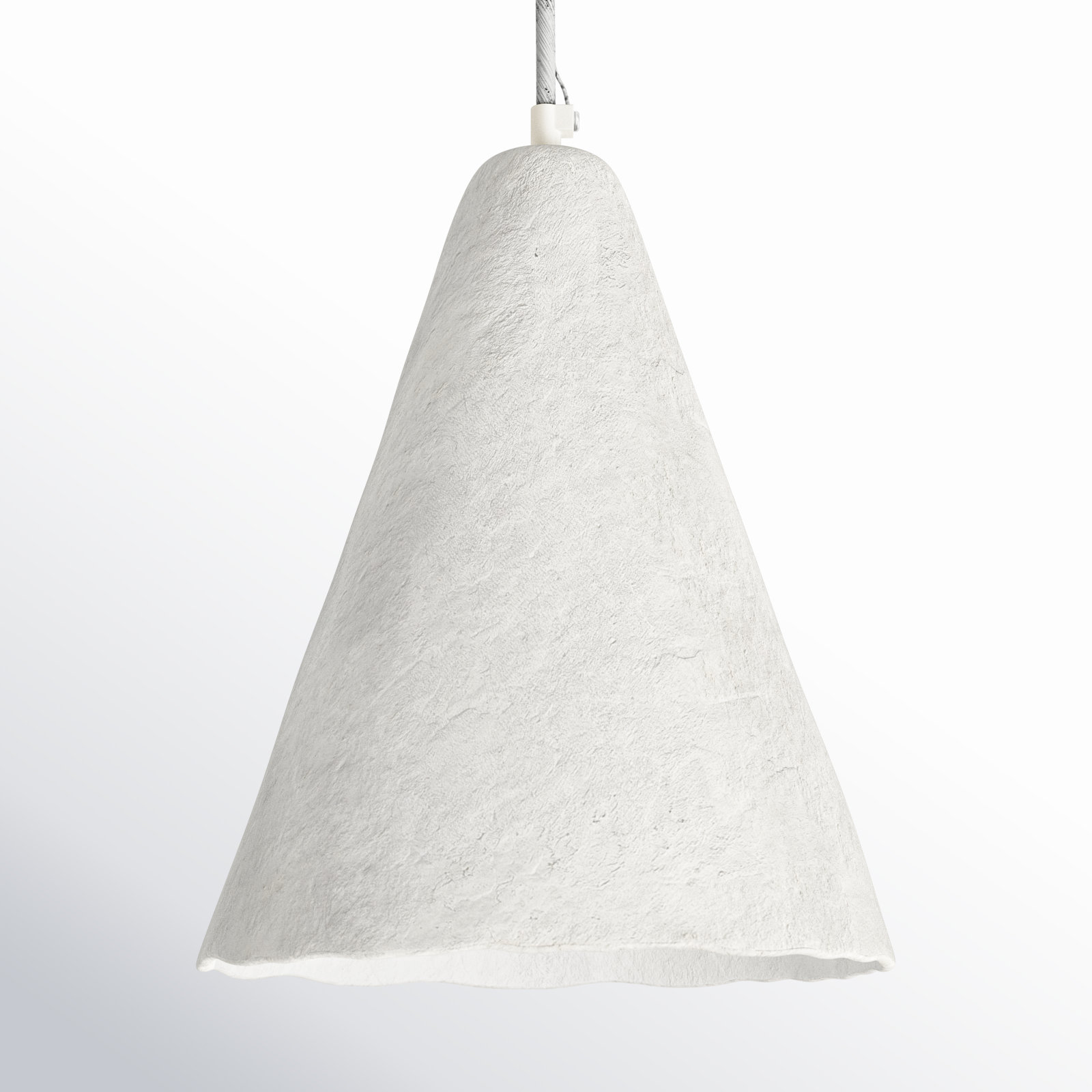 Keavy Single Light Paper Dimmable Pendant