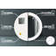 Huldar Glass Flat Wall Mirror