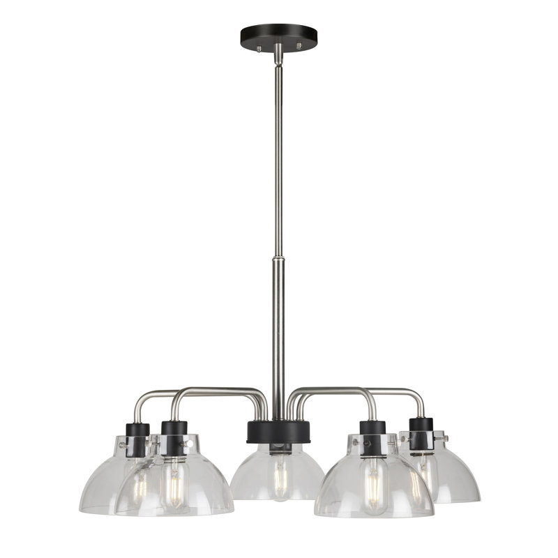 Ashdown 5 - Light Dimmable Tiered Chandelier