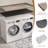 60" Laundry Room Wall Cabinets and 27.6" x 57" Washer and Dryer Countertop Set-125400697-125400704