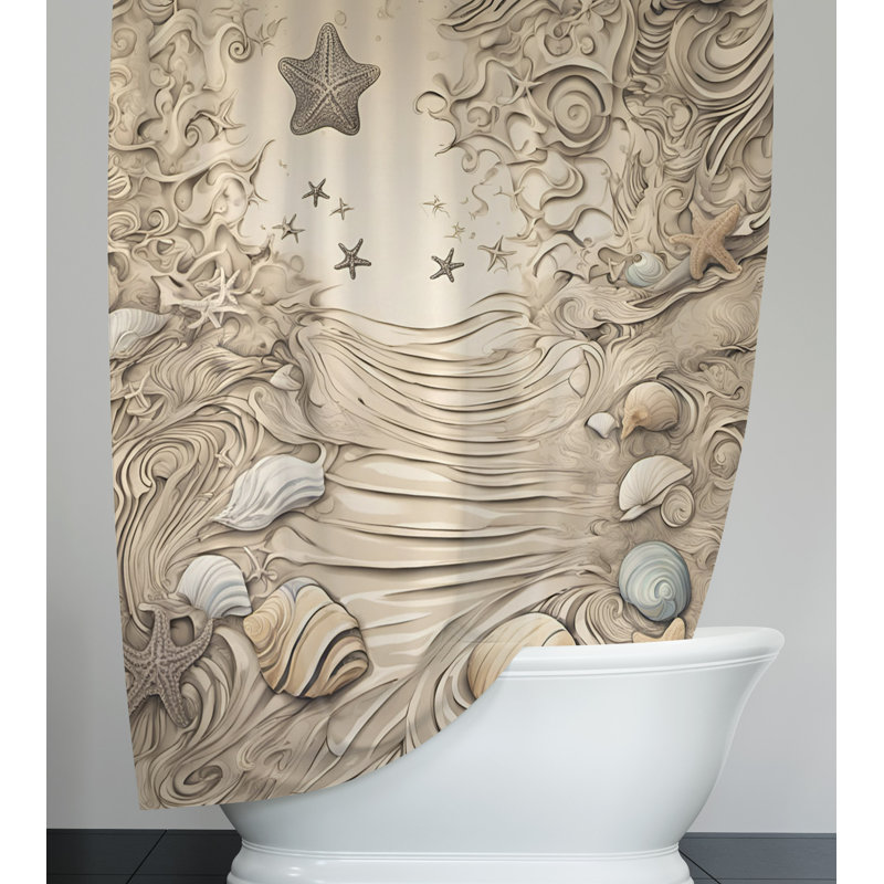 Rideau de douche Tolland, L 70 po x L 93 po