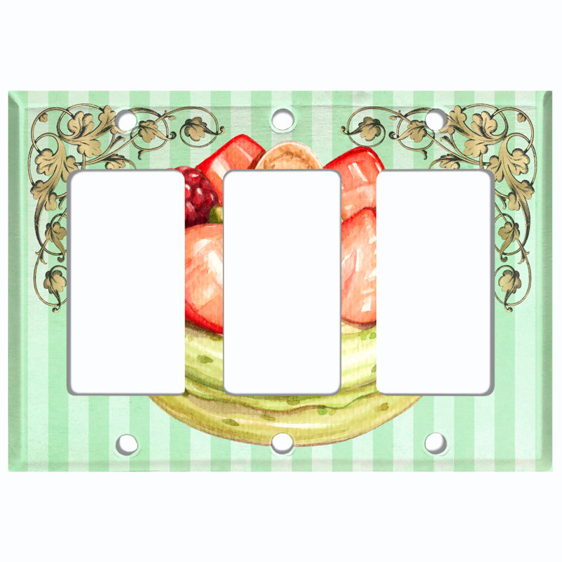 Food & Beverage 3 - Gang Rocker Standard Wall Plate