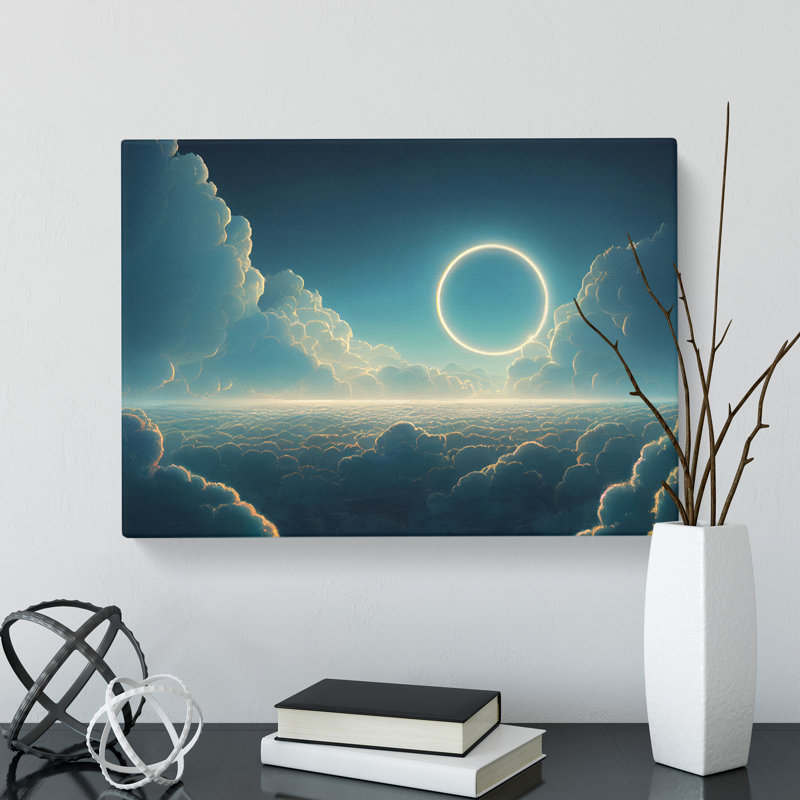 Clouds In The Sky - Wrapped Canvas, 50cm H x 76cm W x 3cm D