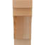 Queue de chevron rugueuse, l 4 po x H 10 po x L 32 po, cèdre rouge de l'Ouest-64728029-101900832