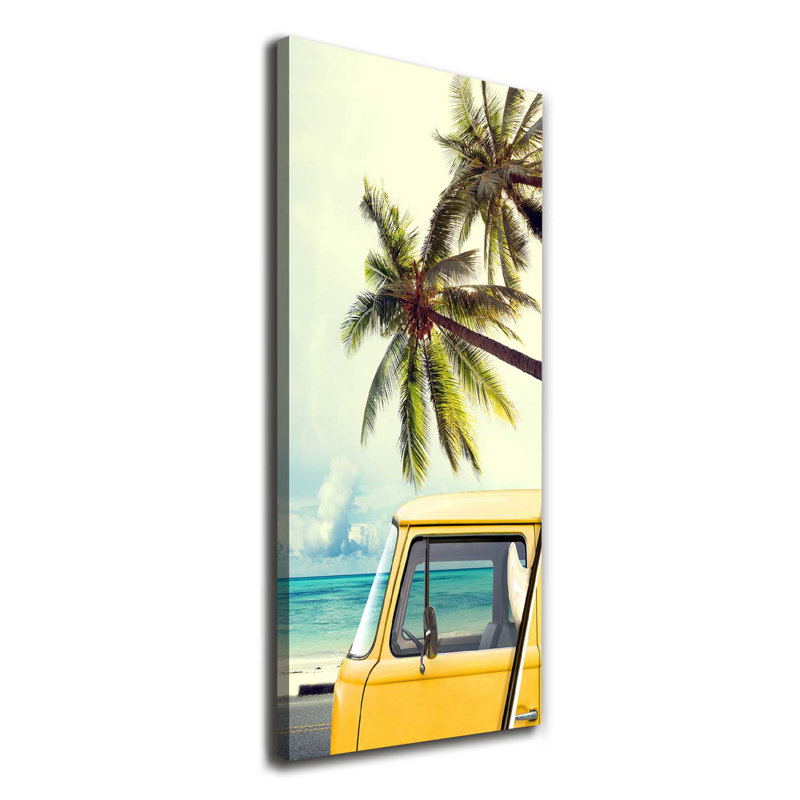 Time For Surfing - Wrapped Canvas Print