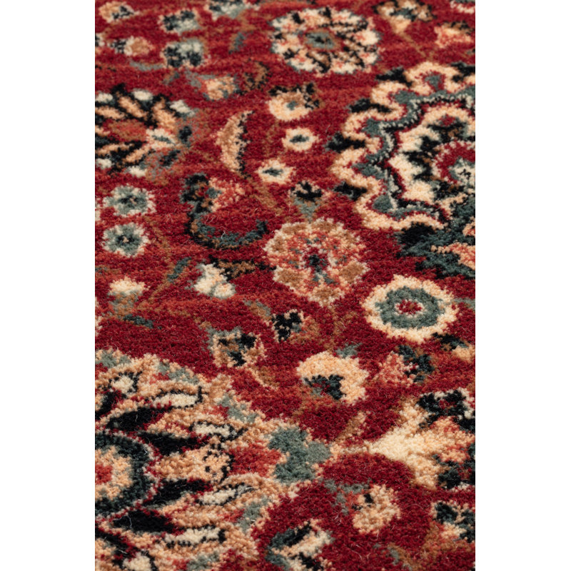 Balaton Oriental Wool Area Rug, Round 200cm