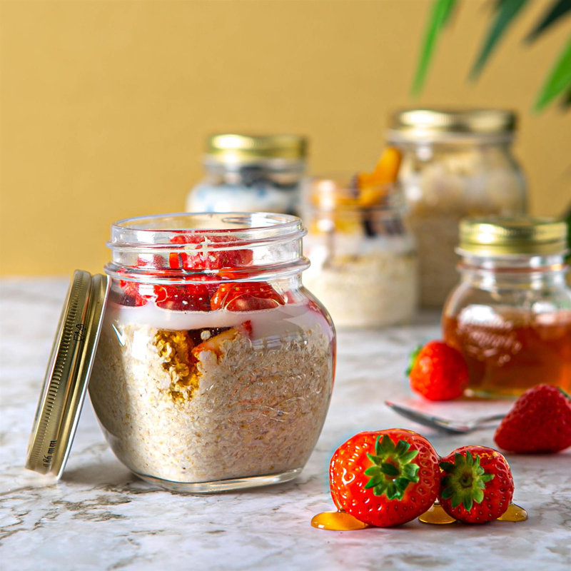 Quattro Stagioni Glass Storage Jars - 500ml