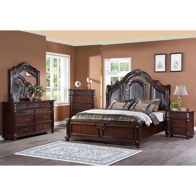 Canora Grey Aigbojie 5 Piece Bedroom Set | Wayfair