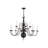 Benedetto 12 - Light Steel Chandelier-1026068798