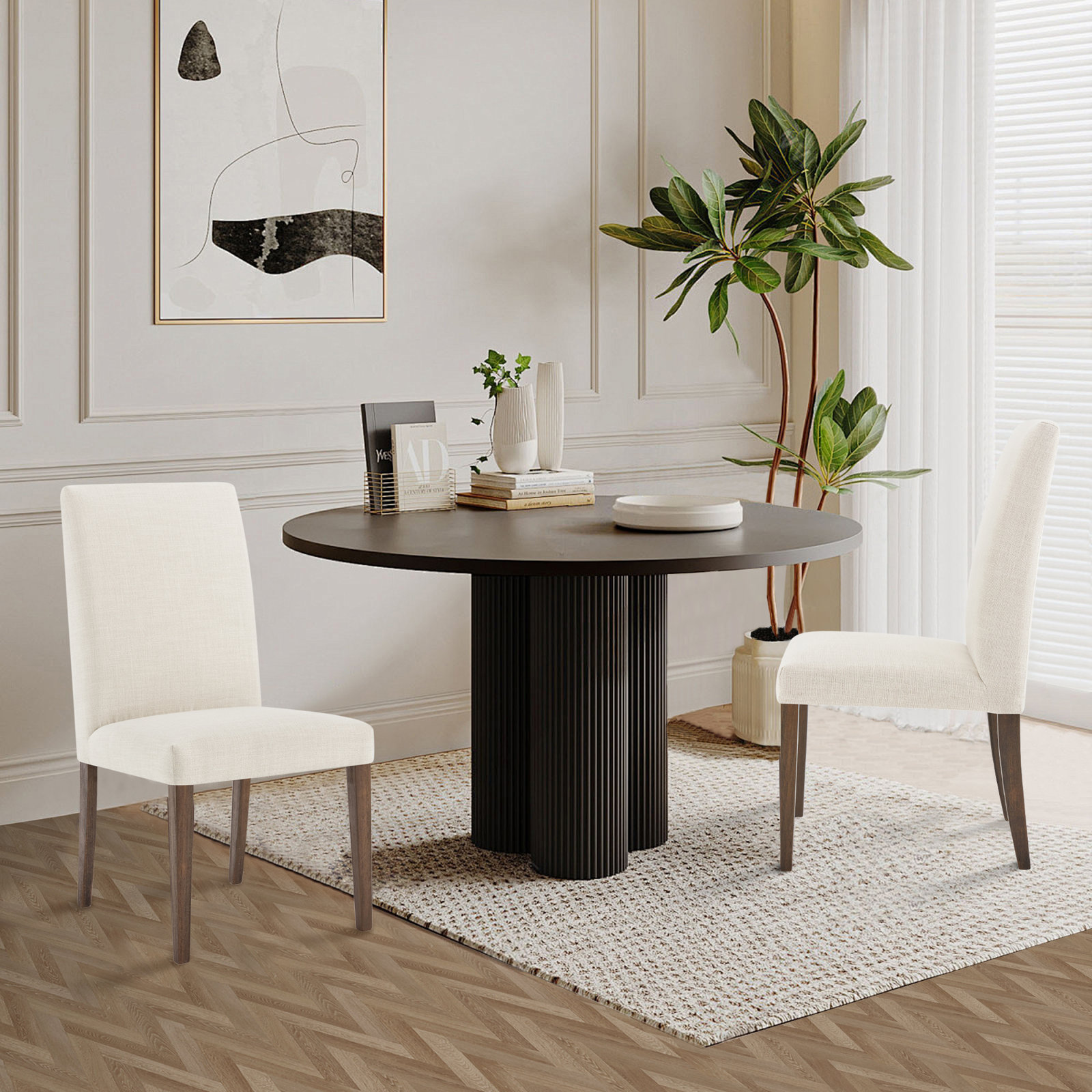 Cyrus Upholstered Dining Chair (Set of 2)