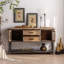Console rustique vieillie