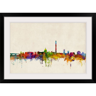 «Washington DC Skyline» par Francy, impression