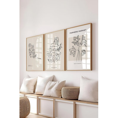 Ensemble de peinture décorative (3 pièces)