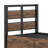Twin Size Metal Platform Bed With Two Drawers And Rotatable TV Stand