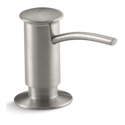 Contemporary Design Refillable Soap Dispenser, Lotion Dispenser for Bathroom or Kitchen