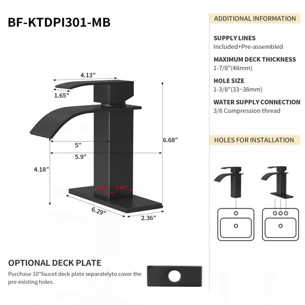 Dimensions du produit
