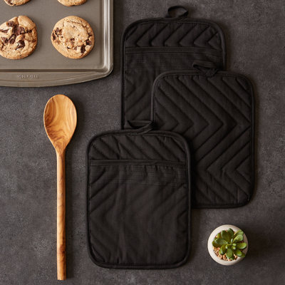 Design Imports Cotton Potholder Set