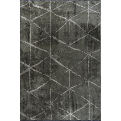 Rapture Beige/Gray Abstract Luxury Area Rug
