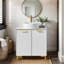 Ensemble de meuble-lavabo simple sur pied 30 po Govia