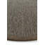 Tapis rond en sisal à bordure méduse en cuir Lopez-106470749