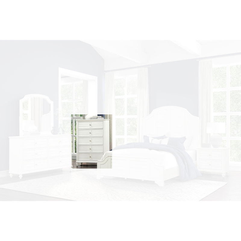 Commode 5 tiroirs Gladine
