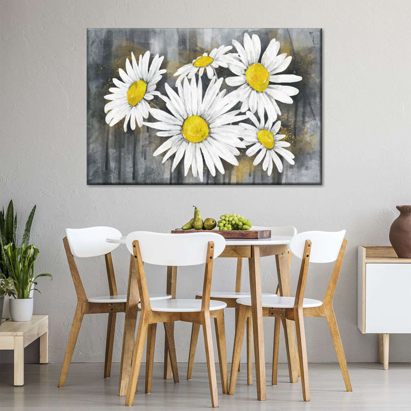 Daisy Bunch Canvas Print, 16" W x 24" H