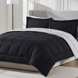 Bed-in-A-Bag Reversible Comforter Set with Bed Sheets