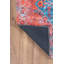 Tapis décoratif rouge et bleu-162194318