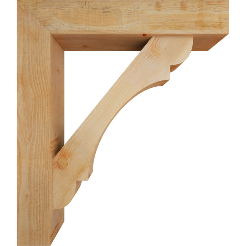 Support de bloc olympique avec entretoise décalée, 44 x 38, Sapin Douglas de l 8 po (scié brut)