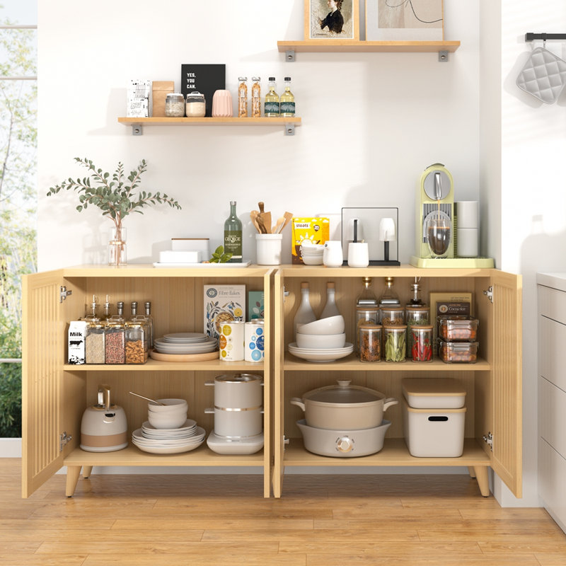 Buffet 4 portes avec rangement Buffet