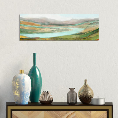 Aerial Landscape by Edward Selkirk - Panoramic Gallery-Wrapped Canvas Giclée on Canvas